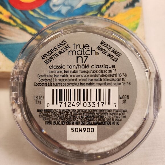 L'Oreal True Match Neutral Super-Blendable Powder - Classic Tan N7 - Picture 3 of 4